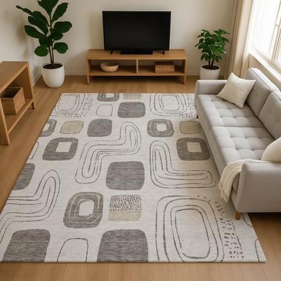 Addison Rugs Premium Washable Super Soft Contemporary Elements Mayfield Rug