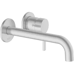KEUCO PLAN blue Einhebel-Waschtischmischer UP-Montage, Ausladung 225mm, 53916171201, Farbe: Aluminium-finish