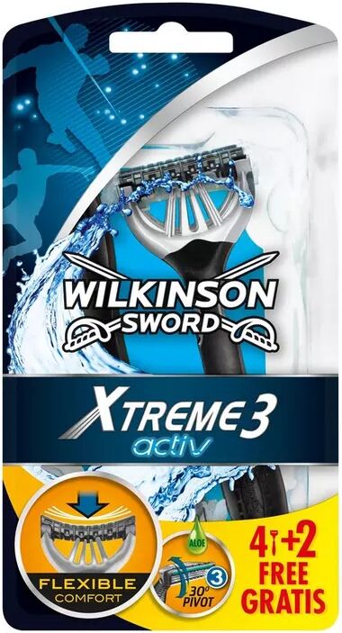 Wilkinson - Extreme 3, Xtreme3 Premium Einweg, 6 Stück