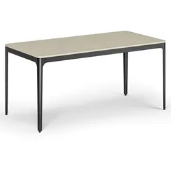 Konferenztisch, Besprechungstisch NOVA, 160 x 80 cm, abgerundete Kanten, Birke