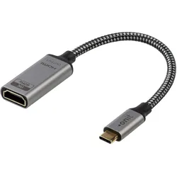 2x Onit USB-C zu (HDMI), Video Adapter, Grau, Schwarz
