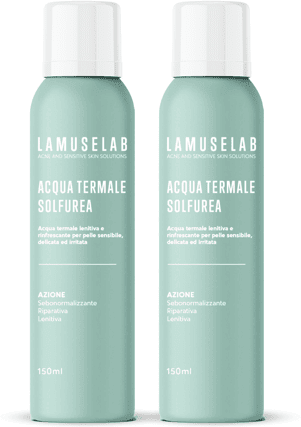 Lamuselab Acqua Termale Sulfurea BIPACCO 2x150 ml