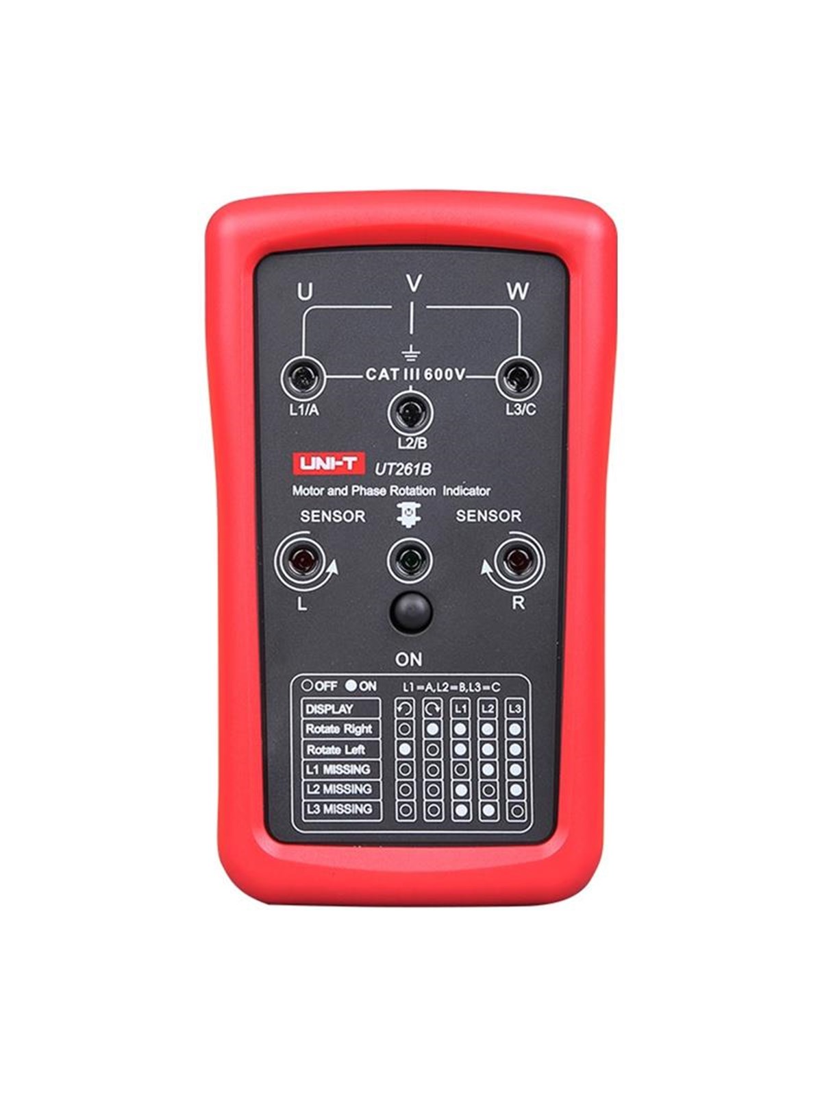 UNI-T UT261B Motor Phase and Rotation Direction Tester
