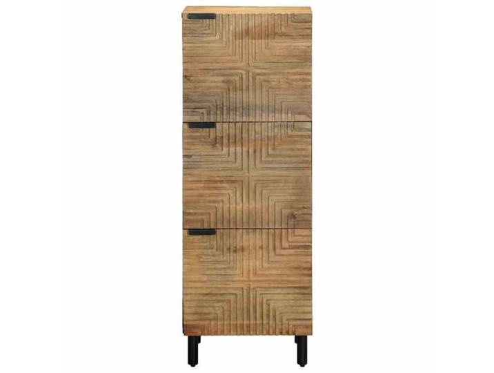 Elégance-Chic Buffet - marron - 40x33x110 cm - bois de manguier massif - Bahut de rangement - Commode_001434600