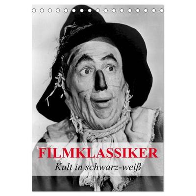 Filmklassiker - Kult in schwarz-weiß (Tischkalender 2026 DIN A5 hoch), CALVENDO Monatskalender
