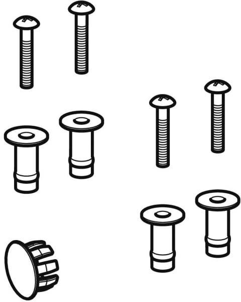 matériel de fixation unité fonctionnelle 242880001 pour Geberit AquaClean Sela