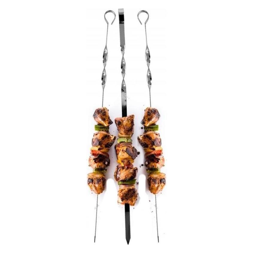 BBQ Collection Szpikulce do szaszłyków na grill 3 sztuki 45 cm (43150190)