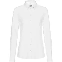 Hakro Bluse Natural Stretch Damen 0129001008 weiß 2XL