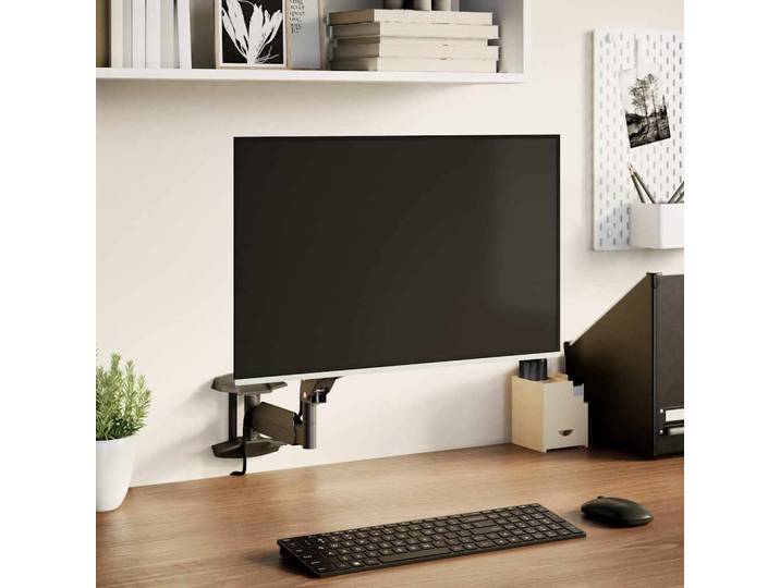 vidaXL Monitor-Wandhalterung für Max 27 Zoll Gasfeder 10 kg