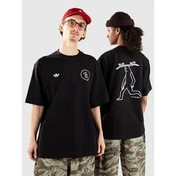 adidas Skateboarding Gonz Spot T-Shirt black / icepur Gr. L