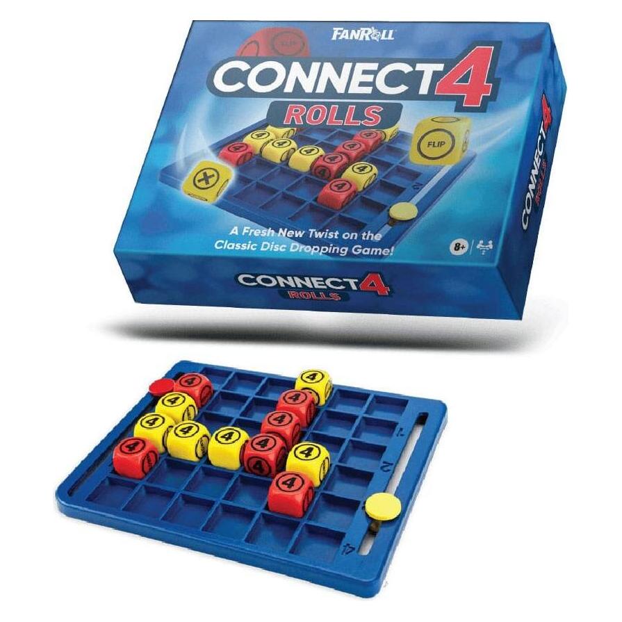 FanRoll Hasbro Spiel Connect 4 Rolls (FNRL11502)