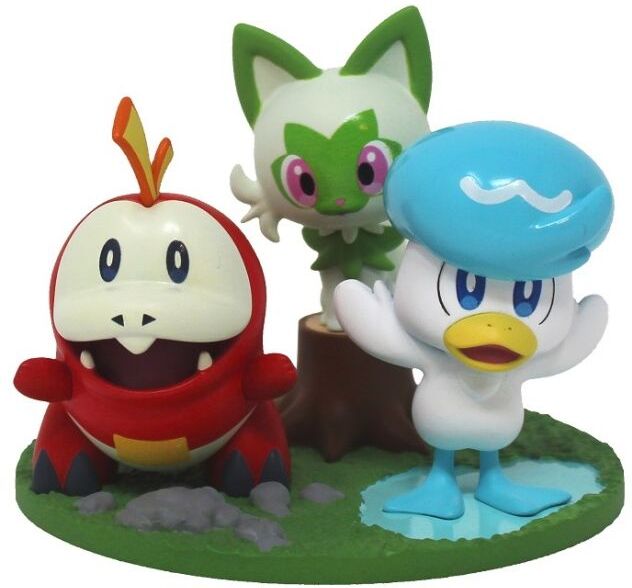 Nintendo Pokémon Scarlet & Violet Statue-Starters 9CM (Diversen) Nieuw