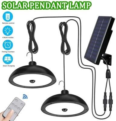 Uplifted Finds Solar Pendant Lamp Waterproof Chandelier warm White 1 Head (upgrade Type)