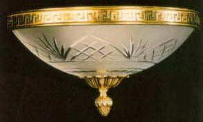Astoria Grand Crooks Half Moon French Gold 18cm H X 35cm W X 18cm D