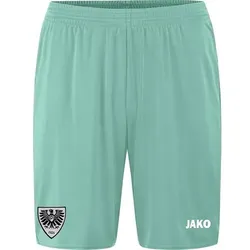 JAKO Unisex Preußen Münster Short 26/27, Größe M in Türkis Türkis