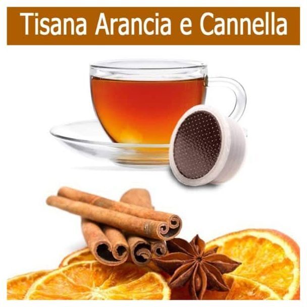 Caffè Kickkick 10 Tisana Arancia E Cannella Compatibile Lavazza Espresso Point