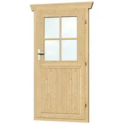 Skan Holz Einzeltür für 45 mm Blockbohlenhäuser