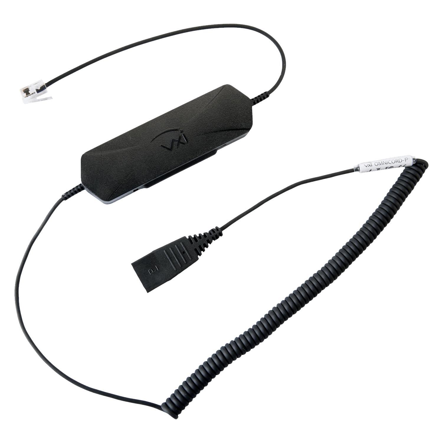 VXI Kabel OmniCord-P, QD auf RJ9, mit Verstärker (203367)