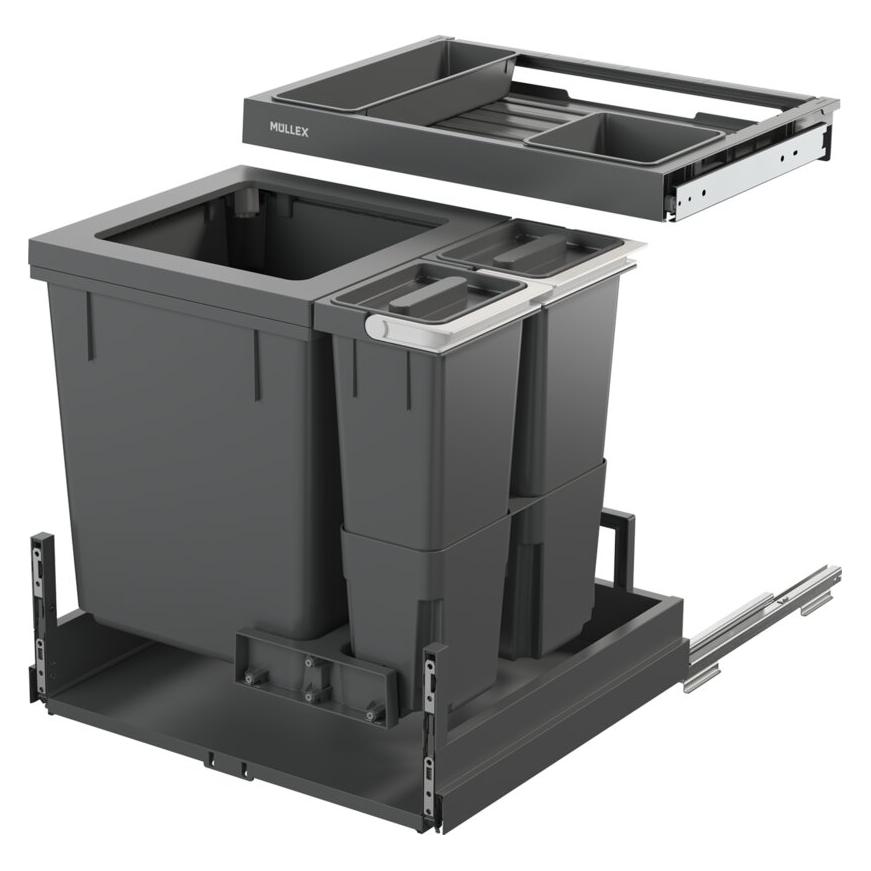 Müllex Abfall-Auszugsystem X-LINE X55 Premium Pro (40 l) (BA-5344838)
