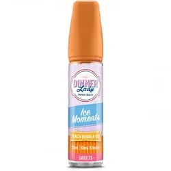Peach Bubble Ice - Dinner Lady Moments Longfill Aroma 20ml MHD 31-06-2026