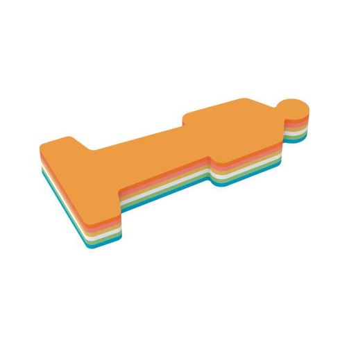 MAUL Moderationskarten farbsortiert 9,0 x 20,0 cm