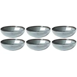 Villeroy & Boch Schale Lave 6 Stück, Blau, Schüssel + Schale, Türkis