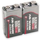 ANSMANN Alkaline 9V / E Block Alkaline 2er Pack