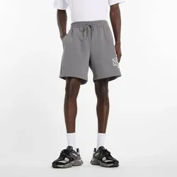 NEW BALANCE Herren Shorts Reimagined Fleece Short 7", Größe S in Grau 613