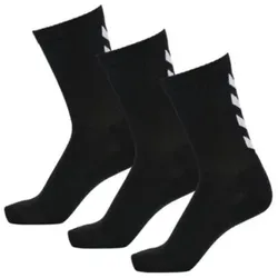 hummel Fundamental Socken 3er Pack - schwarz - 32-35