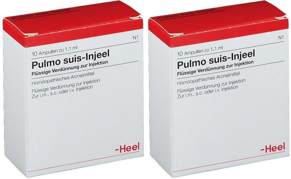 Heel Pulmo Suis Injeel Ampullen 2x 2x10 St