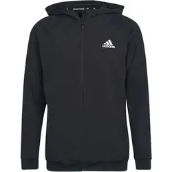 ADIDAS Herren Training Kapuzenjacke, Größe XL in Schwarz Schwarz