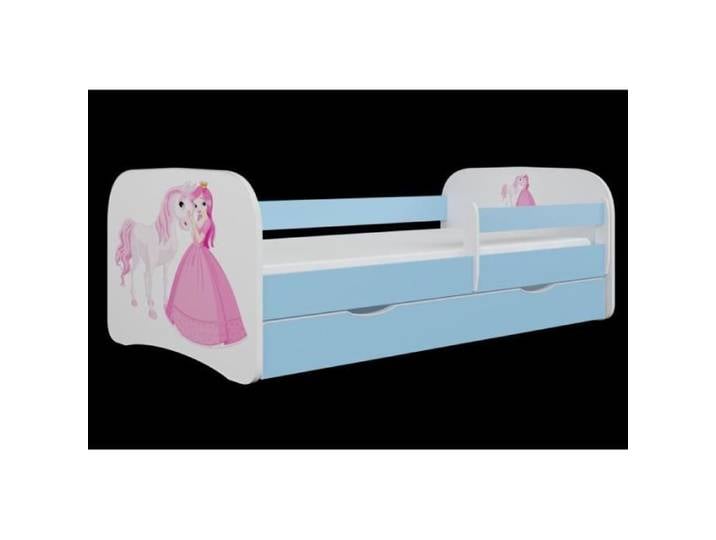 Lit enfant princesse bleu Kocot Kids Babydreams - 80x160 cm - Sans tiroir ni matelas