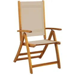 vidaXL, Gartentisch + Balkontisch, Warenen (160 x 100 x 75 cm)