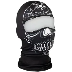 ZAN Headgear, Unisex, Sturmhaube + Halsschlauch, Polyester Sturmhaube, Schwarz, One Size