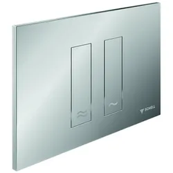 Schell WC-Betätigungsplatte TOWER Zweimengenspülung, mattchrom, 031216499 031216499