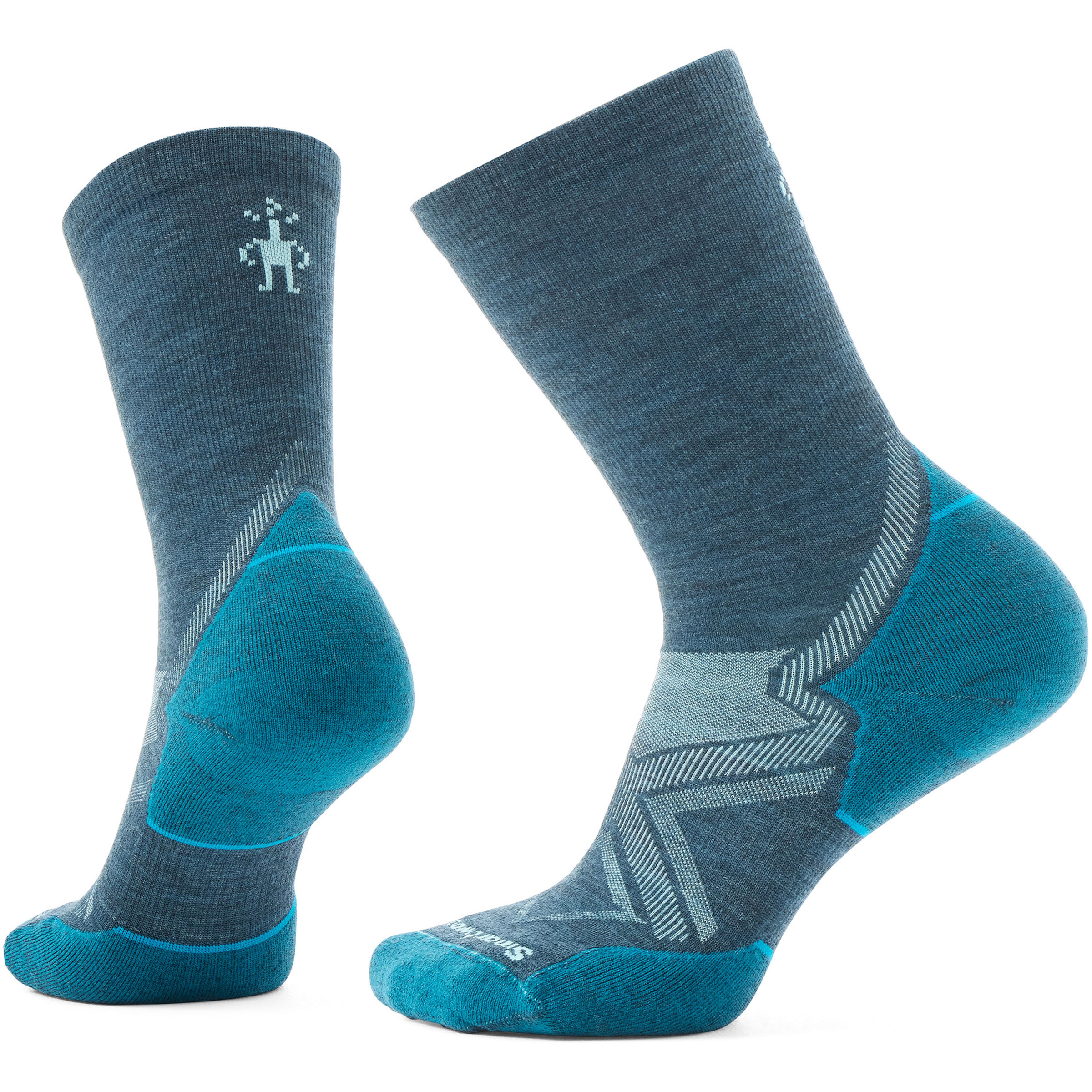 Smartwool Run Cold Weather Targeted Cushion Crew Damen Laufsocken blau Größe 42 Trailrunning | Laufen Atmungsaktiv Merinowolle