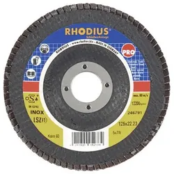 Rhodius, Schleifmittel, Lamellenschleifscheibe LSZ F1 (80)