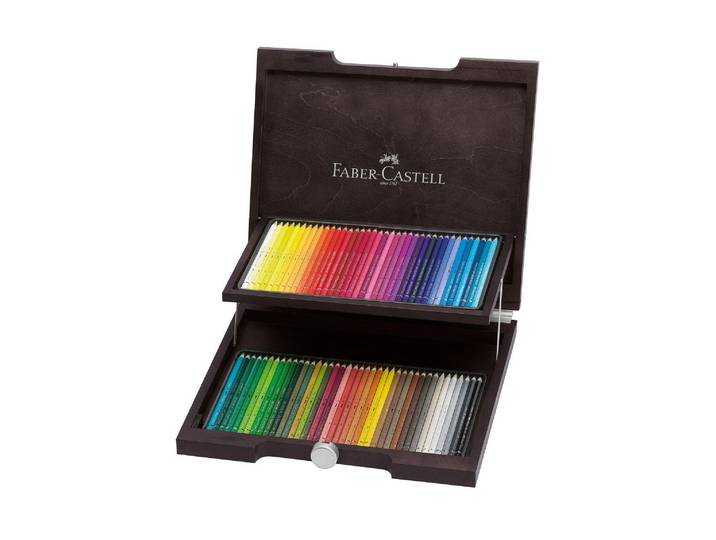 Aquarellstifte FABER-CASTELL Aquarellfarbstifte , bunt (mehrfarbig), Holz, Stifte, Aquarellstifte