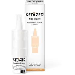 Ketazed Augentropfen 1X10 ml