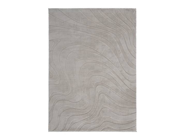 Kunstfell New Wave 3 in Grau