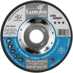 LUKAS-ERZETT AS015675V9802 T27 115x2,0x22,23 A36V-BF Schruppscheibe Durchmesser 115 mm Bohrungs-Ø 22.23 mm Metall 25 St.