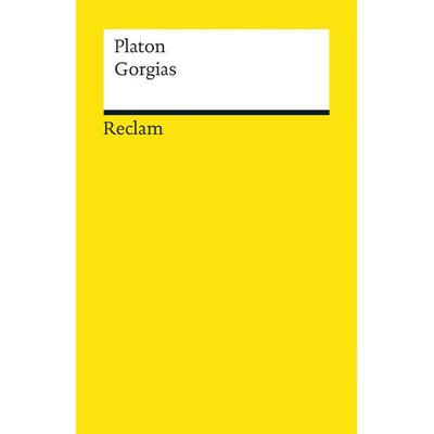 Gorgias, Taschenbuch von Platon, Reclam, Philipp