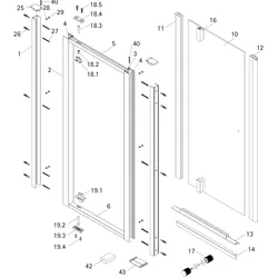 HSK Ersatzteile Abdeckkappe, Set, E30205-3 E30205-3