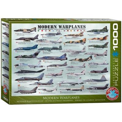 Puzzle 1000 Teile - Modern Warplanes