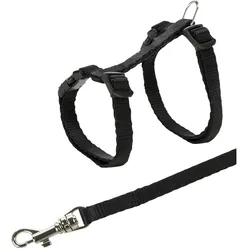 4x Trixie Kätzchengeschirr (Katze, Spazieren), Halsband + Leine