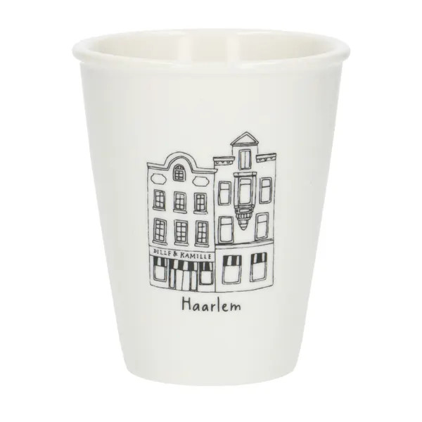 Dille & Kamille mok Haarlem porselein 200 ml