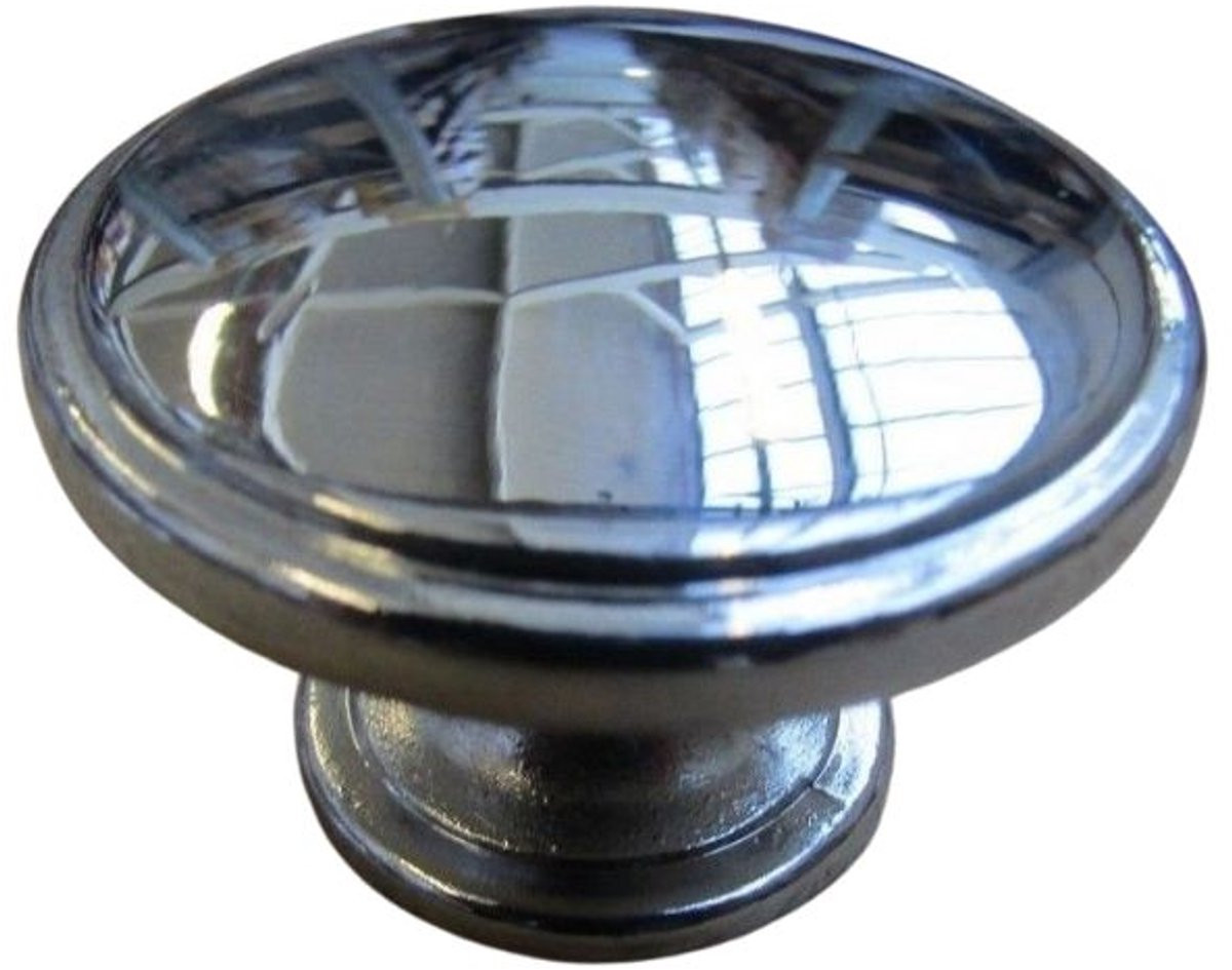 Oxford Ronde Kastknop Polished Chrome 38mm