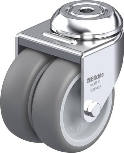 Blickle 343533LMDA-TPA 75G Doppel-Lenkrolle Rad-Durchmesser: 75mm Tragfähigkeit (max.): 100kg 1St.