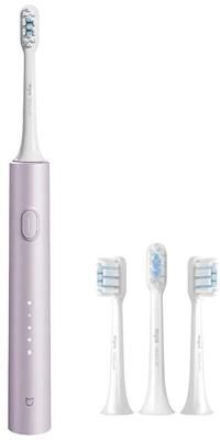Uplifted Finds XIAOMI MIJIA T302 Sonic Electric Toothbrush High Performance Oral Care purple Toothbrush 3w Head