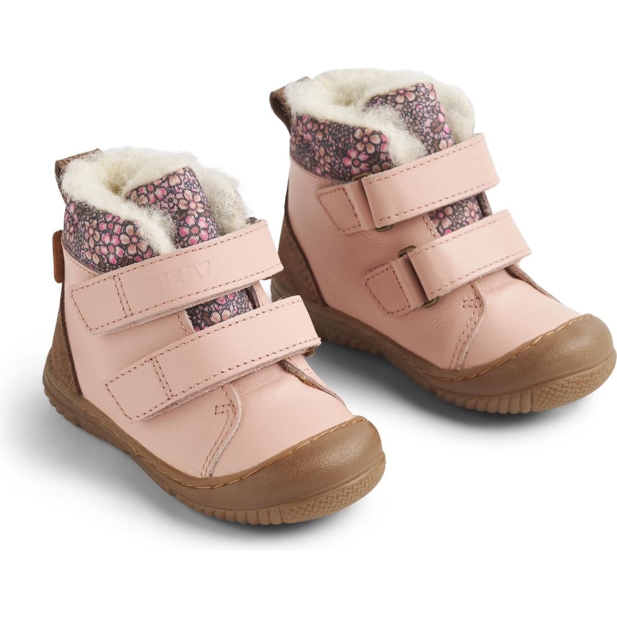 Wheat Winterboot Snug Tex dim rose flowers (9762) 21 WF317i-02-9762-21